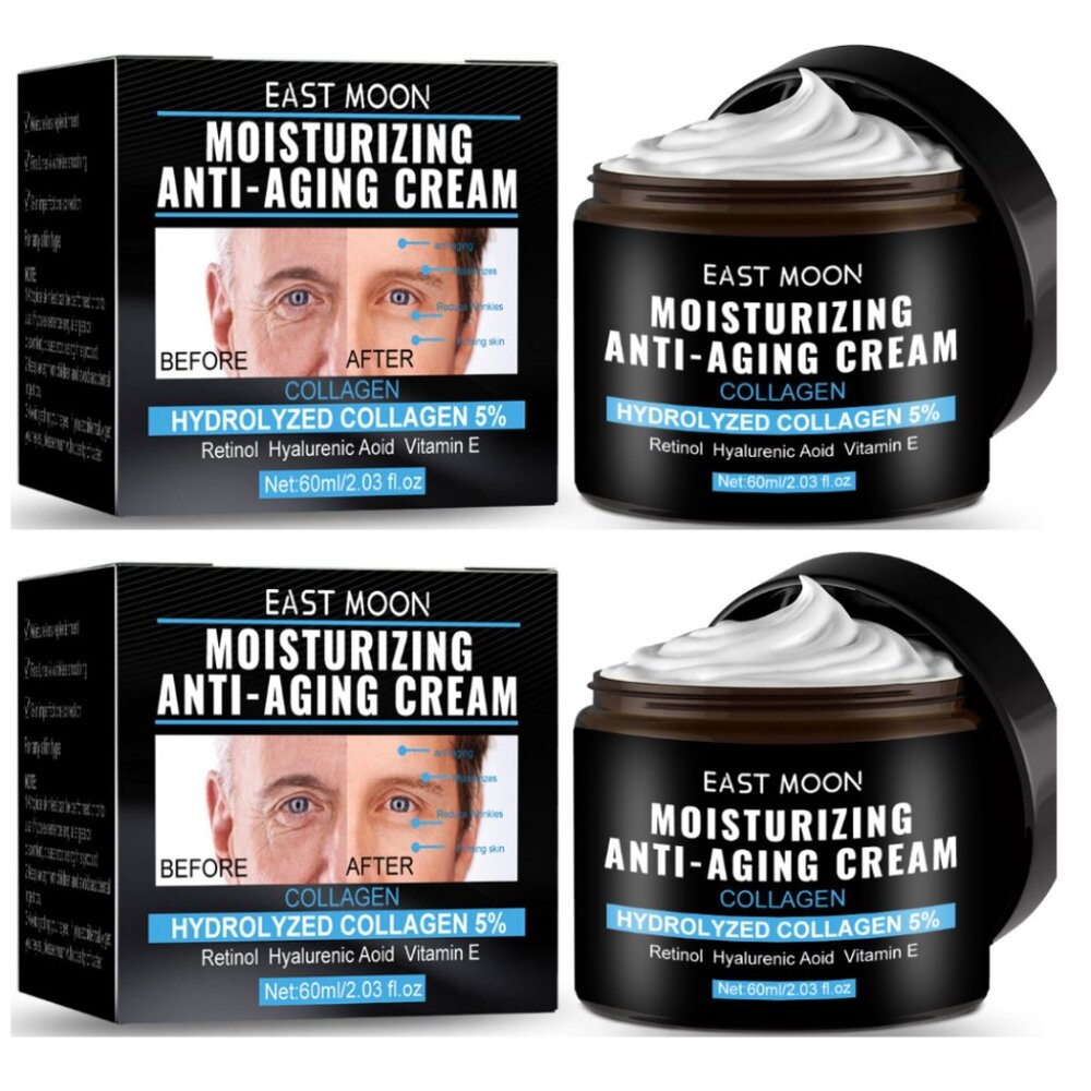 2 PCS Men's Anti Wrinkle Anti Aging Face Cream